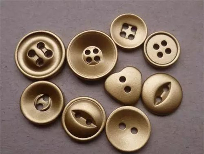Plastic electroplating buttons Plastic electroplating buttons